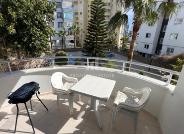 Видовая квартира с двумя спальнями, 120м², в уютной резиденции с бассейном в 400м от моря в районе Алании Тосмур ID-12981 фото-13