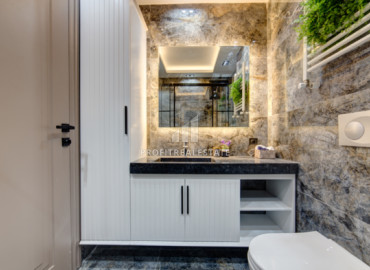 Elegant three bedroom apartment, 125m², in a comfortable residence in Akdeniz district, Mezitli ID-12985 фото-19