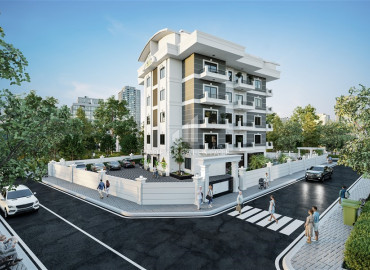 Investment property under project, Oba, Alanya, 56-135 m2 ID-12991 фото-1