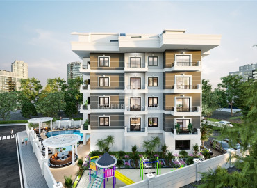 Investment property under project, Oba, Alanya, 56-135 m2 ID-12991 фото-4