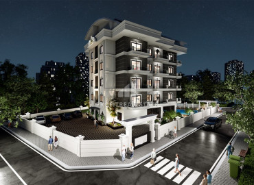 Investment property under project, Oba, Alanya, 56-135 m2 ID-12991 фото-5