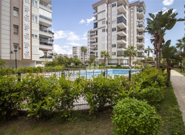 Apartment 2 + 1 in a gasified residential residence with a swimming pool, Uncali, Konyaalti, Antalya, 100 m2 ID-13006 фото-1