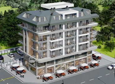 New investment project in installments, 100 meters from the sea, in the center of the prestigious Kargicak area, Alanya, 61-149 m2 ID-13011 фото-4