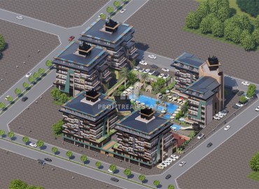 A profitable investment project in installments, on the first coastline, in the center of the prestigious Kargicak area, Alanya, 58-121 m2 13012 ID-13012 фото-2