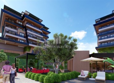 A profitable investment project in installments, on the first coastline, in the center of the prestigious Kargicak area, Alanya, 58-121 m2 13012 ID-13012 фото-11