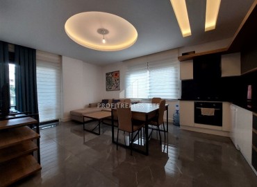 Stylish duplex 110 m2, with three bedrooms, sea views, 100 meters from Cleopatra beach in the center of Alanya ID-13014 фото-17