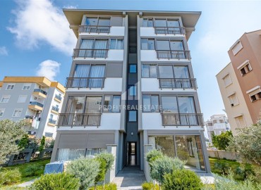 Новая квартира с одной спальней, в жилом комплексе с бассейном, Гюзельоба, Анталия, 55 м2 ID-13018 фото-1