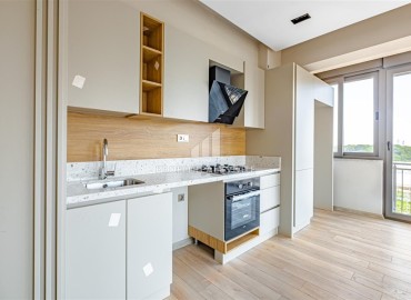 Новая квартира с одной спальней, в жилом комплексе с бассейном, Гюзельоба, Анталия, 55 м2 ID-13018 фото-8