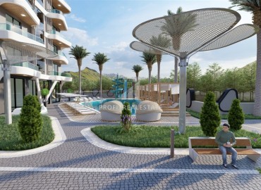 One bedroom apartment in a fine finish, at the final stage of construction, Mahmutlar, Alanya, 52 m2 ID-13021 фото-5