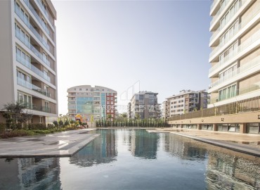 Новая трехкомнатная квартира в резиденции с двумя бассейнами, Коньяалты, Анталия, 100 м2 ID-13042 фото-23