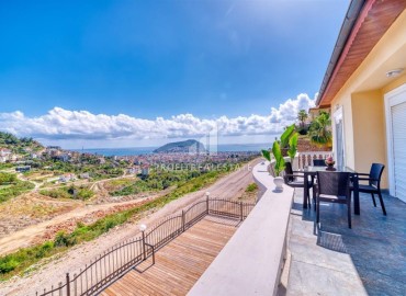 Two-storey villa with three bedrooms and a designer interior, in a picturesque location at the foot of the mountains, Tepe, Alanya, 145 m2 ID-13055 фото-25