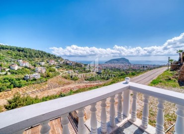 Two-storey villa with three bedrooms and a designer interior, in a picturesque location at the foot of the mountains, Tepe, Alanya, 145 m2 ID-13055 фото-27