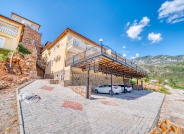 Two-storey villa with three bedrooms and a designer interior, in a picturesque location at the foot of the mountains, Tepe, Alanya, 145 m2 ID-13055 фото-32