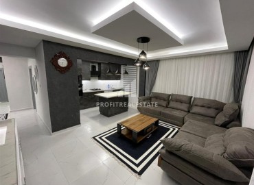 Designer furnished apartment 165 m2, with three bedrooms, 50 meters from the beach, in the center of Alanya ID-13061 фото-1