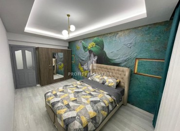 Дизайнерские меблированные апартаменты 165 м2, с тремя спальнями, в 50 метрах от пляжа, в центре Аланьи ID-13061 фото-19