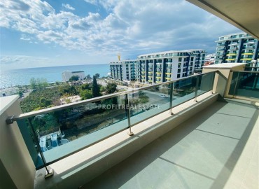 New two bedroom penthouse 130 m2, unfurnished, with panoramic sea views, 300 meters from the beach, Kargicak, Alanya ID-13063 фото-7