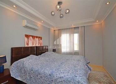 Уютная трехкомнатная квартира, 100м², с потрясающими видами, в резиденции с бассейном у пляжа Клеопатры, Алания ID-13068 фото-12