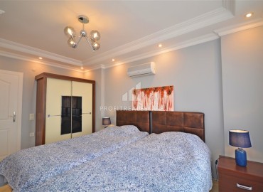 Уютная трехкомнатная квартира, 100м², с потрясающими видами, в резиденции с бассейном у пляжа Клеопатры, Алания ID-13068 фото-13