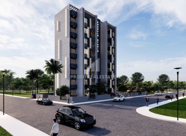 Комфортабельные трехкомнатные квартиры, 69м²,  в комплексе на этапе строительства в районе Мерсина - Тедже ID-13069 фото-1