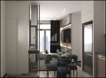 Комфортабельные трехкомнатные квартиры, 69м²,  в комплексе на этапе строительства в районе Мерсина - Тедже ID-13069 фото-10