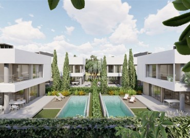 Elite villas at the final stage of construction, in the mountainous region of Doshemealti, Antalya, 300-400 m2 ID-13072 фото-4