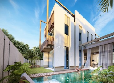 Six-room villa under construction, with a private pool, in a respectable area of Doshemealti, Antalya, 300 m2 ID-13074 фото-4