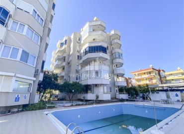 One-bedroom apartment, 65m², in Oba district of Alanya, in a residence with a swimming pool, 450m from the sea ID-13076 фото-2