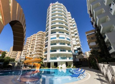 Two-level apartment with a beautiful sea view and with spacious layout in Avsallar region ID-1526 фото-9