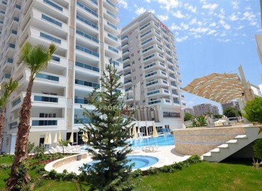 Elegant one-bedroom apartment 55 m2, 500 meters from the sea, in a luxurious residential residence in Mahmutlar, Alanya ID-13080 фото-2