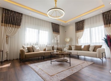 Новая трехкомнатная квартира, с качественной чистовой отделкой, в Демирташе, Аланья, 90 м2 ID-12821 фото-12