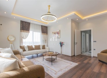 Новая трехкомнатная квартира, с качественной чистовой отделкой, в Демирташе, Аланья, 90 м2 ID-12821 фото-15