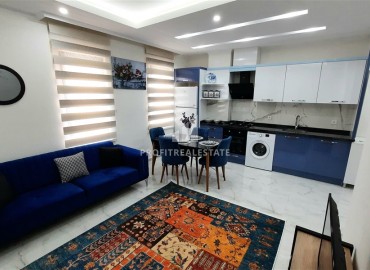 Luxury one bedroom apartment 65 m2, with a glazed balcony, 350 meters from the sea, in Mahmutlar, Alanya ID-13091 фото-2