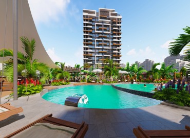 One bedroom and two bedroom apartment, 70-105m², in a premium class residence in the Mersin-Tomyuk area ID-13106 фото-8