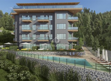 A profitable investment project at an attractive price, in a residence with facilities, in the center of Alanya, 45-155 m2 ID-13119 фото-1