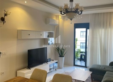 Cozy one-bedroom apartment 60 m2, ready to move in, in a residence with facilities, Oba, Alanya ID-13120 фото-2