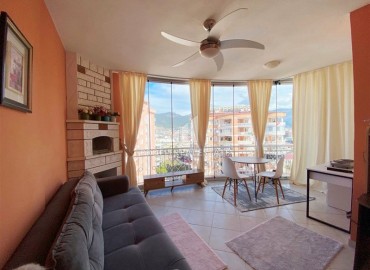 Видовая меблированная трехкомнатная квартира, 115м², в комфортабельной резиденции в районе Алании Тосмур ID-13128 фото-4