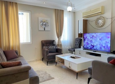 Видовая меблированная трехкомнатная квартира, 115м², в комфортабельной резиденции в районе Алании Тосмур ID-13128 фото-7