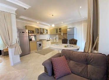 Видовая меблированная трехкомнатная квартира, 115м², в комфортабельной резиденции в районе Алании Тосмур ID-13128 фото-8