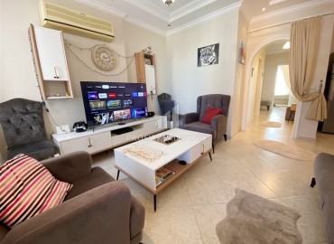 Видовая меблированная трехкомнатная квартира, 115м², в комфортабельной резиденции в районе Алании Тосмур ID-13128 фото-11
