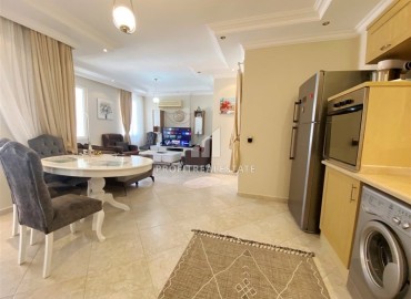 Видовая меблированная трехкомнатная квартира, 115м², в комфортабельной резиденции в районе Алании Тосмур ID-13128 фото-15