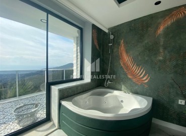 Элегантная частная вилла с четырьмя спальнями, 220м², на склоне гор Торос в районе Алании - Тепе ID-13129 фото-15