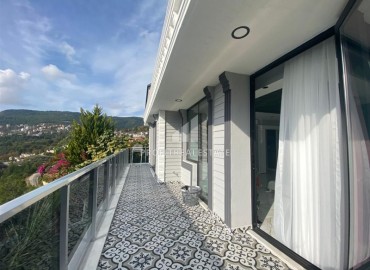 Elegant private villa with four bedrooms, 220m², on the slope of the Taurus Mountains in the Alanya-Tepe area ID-13129 фото-19