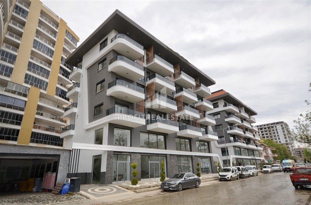 Новая двухуровневая квартира 2+1, в жилом комплексе с развитой инфраструктурой, Махмутлар, Аланья, 110 м2 ID-13134 фото-2