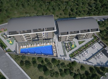 Стартовые цены нового инвестиционного проекта премиум класса в Конаклы, Алания, 1000м от моря ID-13139 фото-6