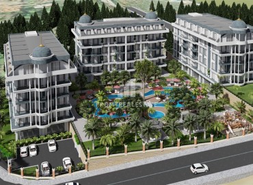 Starting prices: apartment, 45-113m², in a residence at the planning stage in Oba, 1900m from the sea ID-13148 фото-5