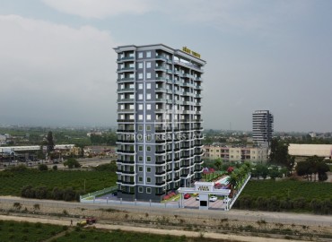 Инвестиционный проект премиум класса: квартиры 1+1, 2+1, 65-95м² в районе Мерсина - Арпачбахшиш. ID-13146 фото-16