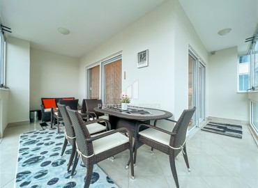 Elegant furnished two-bedroom apartment, 119m², in a luxury residence in Mahmutlar, Alanya ID-13160 фото-9