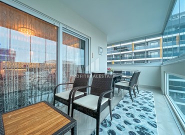 Elegant furnished two-bedroom apartment, 119m², in a luxury residence in Mahmutlar, Alanya ID-13160 фото-10