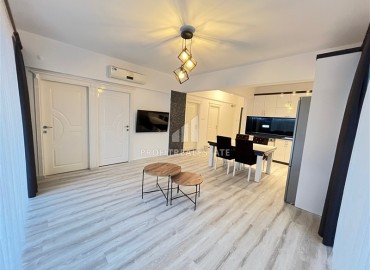 Современная квартира с тремя спальнями, 150м², в уютном комплексе, в 150м от моря в районе Оба, Алания ID-13163 фото-3