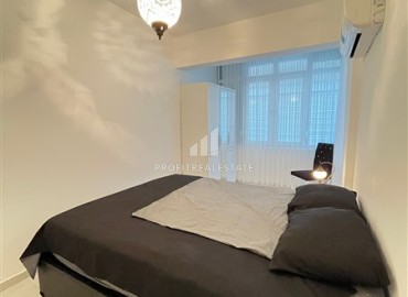 Современная квартира с тремя спальнями, 150м², в уютном комплексе, в 150м от моря в районе Оба, Алания ID-13163 фото-14